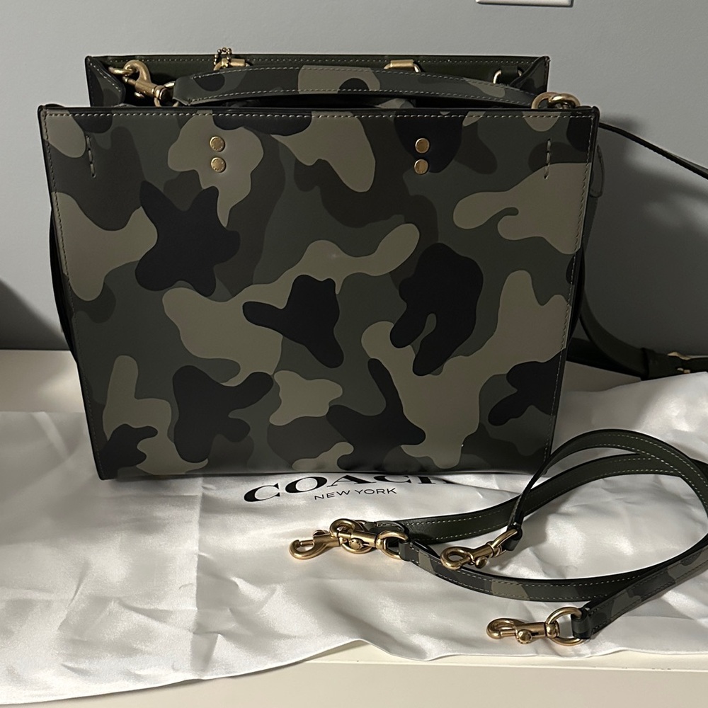 Coach rogue camo bag
